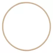 Cercle en bois de hêtre 17 cm pour attrape rêve et décoration - Naturel x1
