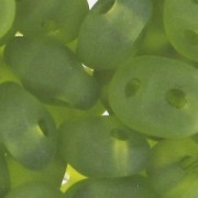 SuperDuo 2,5x5 mm Olivine Mat x10g|raw }}