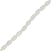 Perles olive en nacre 5x3 mm x39cm|raw }}