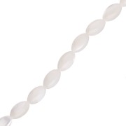 Perles olive 7x4 mm - Nacre x40 cm