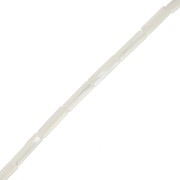 Perles tubes en nacre 13.5x4 mm x40cm|raw }}