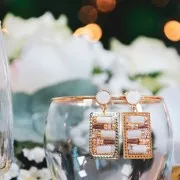 Perles tubes en nacre 13.5x4 mm x40cm