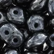 SuperDuo 2,5x5 mm Jet Hematite x10g