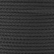 Fil de jade / Fil nylon tressé 1.1 mm Noir x10 m