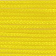 Fil de jade / Fil nylon tressé 1.3 mm Jaune x2.90 m