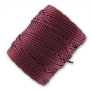 Fil C-LON Tex 400 Bead Cord 0,90 mm Wine x 35 m