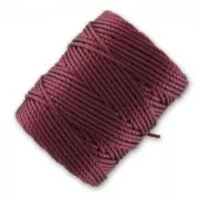 Fil C-LON Tex 400 Bead Cord 0,90 mm Wine x 35 m