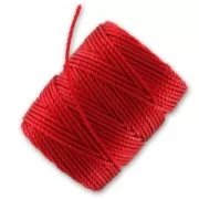 Fil C-LON Tex 400 Bead Cord 0,90 mm Shanghai Red x 35 m