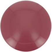 Cabochon rond en résine opaque 14 mm - Brun de mars x1