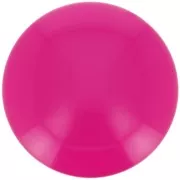 Cabochon rond en résine opaque 14 mm - Fuchsia x1