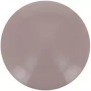 Cabochon rond en résine opaque 14 mm - Taupe x1