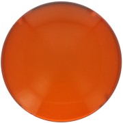 Cabochon rond en résine 14 mm - Ambre x1