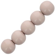 Perles en résine opaque 4 mm - Taupe x15|raw }}
