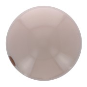 Perle en résine opaque 8 mm - Taupe x1|raw }}