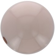 Perle en résine opaque 14 mm - Taupe x1|raw }}