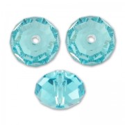 Ronde aplatie PureCrystal 5040 6 mm Light Turquoise x1|raw }}