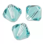 Toupies en cristal PureCrystal 5328 4 mm Light Turquoise x50