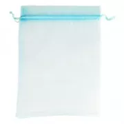 Sachet Organza 150x190 mm Turquoise x1