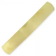 Bracelet plat en laiton brut 26x160 mm x1