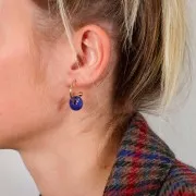 Créoles ouvertes à décorer 20 mm - Gold filled (or laminé)  x2