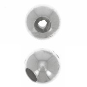 Perle stoppeur 8 mm avec un trou de 2.7 mm en Argent 925 x1|raw }}