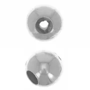 Perle stoppeur 8 mm avec un trou de 2.7 mm en Argent 925 x1