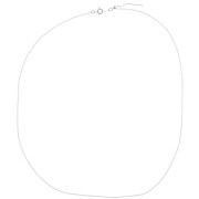 Tour de cou réglable maille Forçat 1.1 mm - Argent 925 x55cm|raw }}