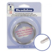 Fil Acier inox rond 1.02 mm x3.5 m