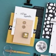 Encreur pour tampon - Encre fluide à pigment - Kesi Art - Lemon x1