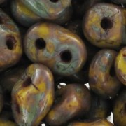 SuperDuo 2,5x5 mm Limon Travertin x10g|raw }}