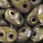 SuperDuo 2,5x5 mm Opaque Grey Picasso x10g|raw }}