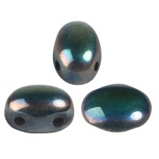 Perles en verre Samos® par Puca® 7x5 mm - Full Celsian x10g