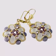 Perles en verre Samos® par Puca® 7x5 mm - Full Celsian x10g