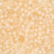 Preciosa Perles rocailles 11/0 2 mm - Pearl Pastel Lining - Apricot Sfinx x20g|raw }}