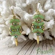 Kalos® par Puca® 4x3 mm - Frost Azurin New Picasso x10g