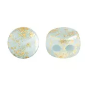 Kalos® par Puca® 4x3 mm - Frost Azurin Gold Splash x10g