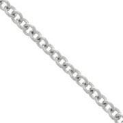 Chaîne maille Forçat 2,8x2,3 mm en Acier inoxydable x1m