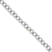 Chaîne maille Forçat 2,8x2,3 mm en Acier inoxydable x1m