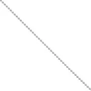 Chaîne maille boule 1.6 mm en Acier inoxydable 316L x1m