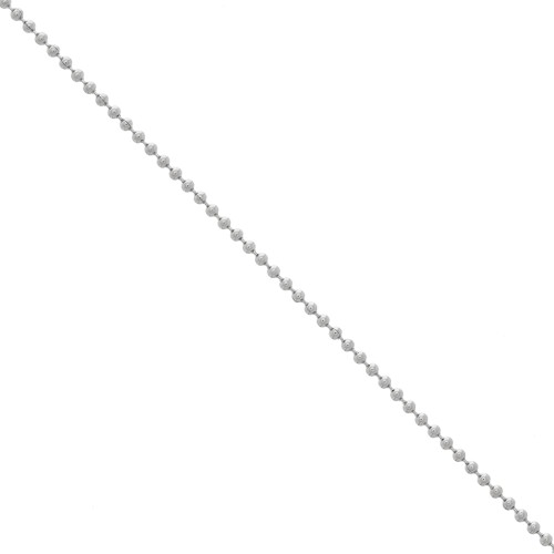 Chaîne maille boule 1.6 mm en Acier inoxydable 316L x1m