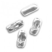 Embouts de fermeture pour chaîne maille boule 1,6 mm Acier inox 304 x10
