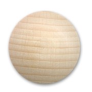 Cabochon en bois brut à peindre, coller ou sertir 35 mm x1|raw }}