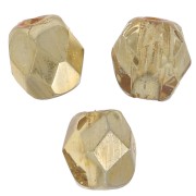 Facettes 4 mm - Crystal Gold Topaz x50|raw }}