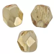 Facettes 4 mm - Crystal Gold Topaz x50