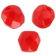 Facettes 3 mm - Opaque Light Red x50