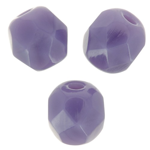 Facettes 4 mm - Opaque Amethyst x50