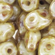 SuperDuo 2,5x5 mm Opaque Luster Picasso x10g