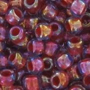 Rocaille Toho 11/0 TO11R1824 - Rainbow Alexandrite/Opaque Orange x8g