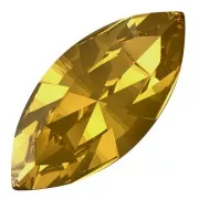 Navette PureCrystal 4228 15x7 mm - Golden Topaz x1