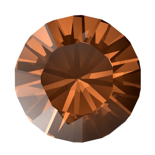 Cabochon PureCrystal 1028 1.8 mm - Smoked Amber x50